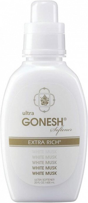 GONESH Ultra Softner - концентрированный смягчитель белья, белый мускус