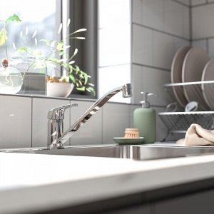 LAGAN, однорычажный смеситель для кухни, хромированный