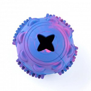 Игрушка Mr.Kranch для собак Мяч 8 см разноцветная не ароматизированная