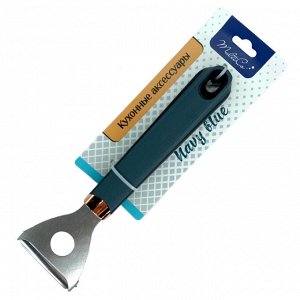 Овощечистка с поперечным лезвием, пластиковая ручка, нерж. сталь, NAVY BLUE, 1/240