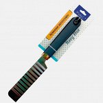 Нож для фигурной нарезки, пластиковая ручка, нерж. сталь, NAVY BLUE, 1/240