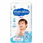 Подгузники-трусики MIOKI (Marabu) размер М, 6-11 кг, 46 шт.