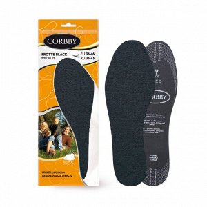 Стельки FROTTE Black CORBBY Безразмерные