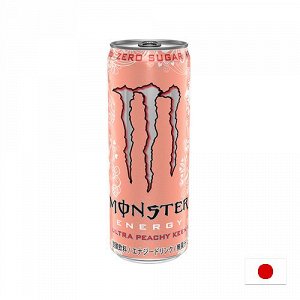 Monster Ultra Peachy Keen 355ml - Японский Монстр персик. Без сахара
