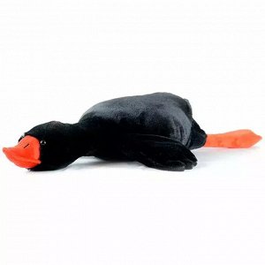 Мягкая игрушка " Гусь " черный , 45 см