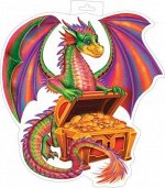 Плакат фигурный (дракон)