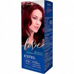 Estel Крем краска для волос Love 6/56 махагон стойкая 115 мл Эстель