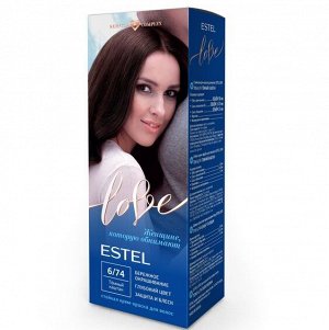 Эстель Крем-краска для волос Estel Love 6/74 темный каштан стойкая 115 мл