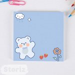 Набор стикеров для заметок &quot;Bear&quot; happy