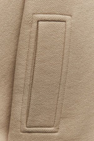 Короткое пальто из смесовой шерсти, рыжевато-коричневый | 8353/724