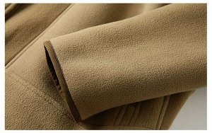 Флисовая кофта с капюшоном JINPIN HHF89. Голубой