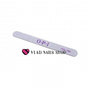 Пилка OPI  прямая  100/180 фиолетовая тонкая основа