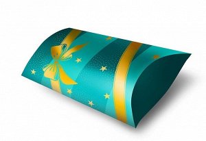 Подарочная коробка "Золотой бант"