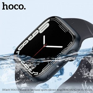 Силиконовый ремешок для HOCO WA01 Flexible series для Apple iWatch 38,40,41,42,44,45,49 мм