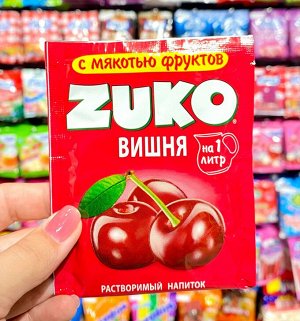 Растворимый напиток со вкусом вишни ZUKO / Зуко 25 гр