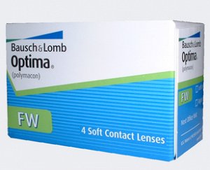 Квартальные контактные линзы B&L Optima FW 4 линзы