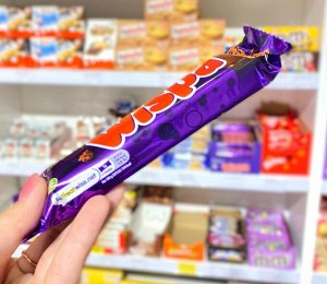 Шоколадный батончик Cadbury Wispa Пористый шоколад Виспа от Кедбери 36 гр