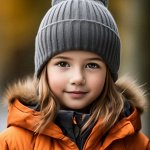 👫 Детские и подростковые шапки (осень-весна)