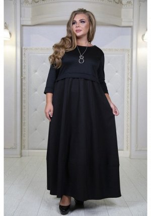 Платье Ткань- фрвнцуз+костюмка, длина -140см, с украшением