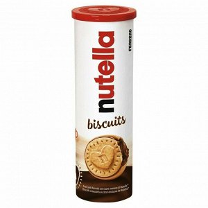 Бисквитное печенье Nutella Нутелла в тубе Нутелла с шоколадной начинкой Нутела из Европы 166 гр