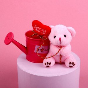 Мягкая игрушка «Я люблю тебя», медведь, цвета МИКС