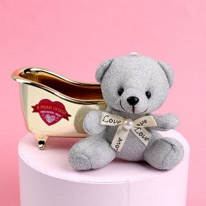 Мягкая игрушка «В моём сердце только ты», медведь, цвета МИКС