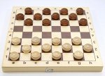 Игра настольная &quot;Шашки&quot; деревянные (поле 29см х 29см)
