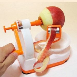 Яблокочистка Apple Peeler поможет очистить от кожуры яблоки и другие овощи и фрукты