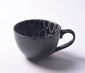 Чашка с ручкой керамическая цвет: КАК НА ФОТО