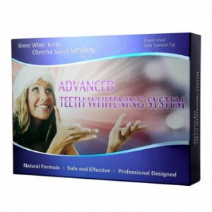 Набор для отбеливания зубов в домаших условиях ADVANCED TEETH WHITENING SYSTEM