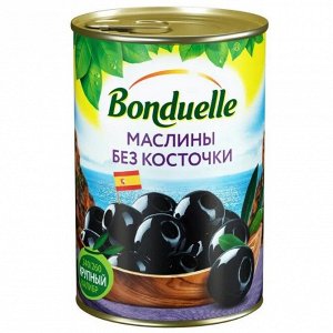 Bonduelle маслины без косточки, ж/б 300 мл