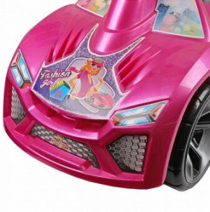 Машина-каталка Ламбо Розовая Принцесса 322667