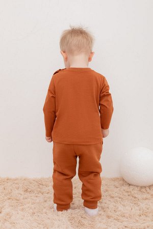 Брюки(Осень-Зима)+boys (ореховый к414)