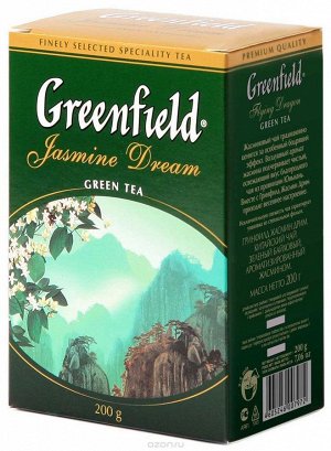 Чай Жасминовый чай ценится за особенный бодрящий эффект. Воздушный аромат жасмина подчеркивает чистый, освежающий вкус благородного зеленого чая из провинции Юньнань.Вместе с Greenfield Jasmine Dream 