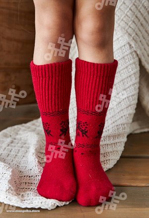 Гольфы детские из монгольской шерсти          (арт. 02116), ООО МОНГОЛКА
