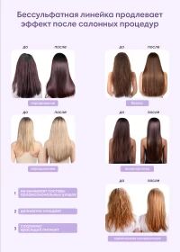 ADRICOCO, SOFT SHAMPOO 1000мл - БЕССУЛЬФАТНЫЙ ШАМПУНЬ