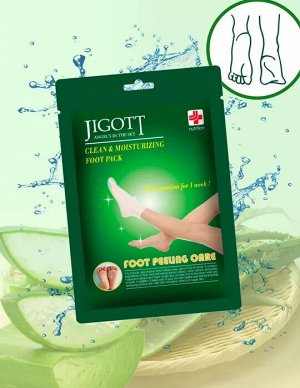 Jigott clean&moisturizing foot pack