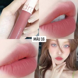 Нежный бархатный тинт для губ Zero Velvet Tint, №16 Burny Nude