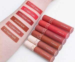 Нежный бархатный тинт для губ Zero Velvet Tint, №16 Burny Nude