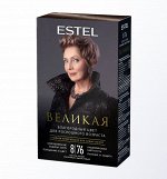 Эстель Стойкая крем краска для седых волос ВЕЛИКАЯ тон 8/76 светло русый коричнево фиолетовый ESTEL 150 мл