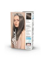 Эстель Краска уход для волос без аммиака Юная тон 7/1 русый пепельный ESTEL 165 мл