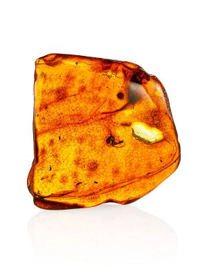 Натуральный янтарь коньячного цвета с инклюзами
