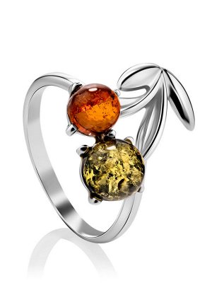 Очаровательное кольцо «Конфитюр» из янтаря