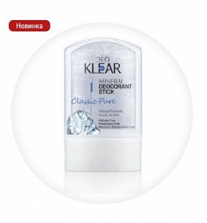 DeoKlear- дезодорант чистый, стик плоский,  60 гр. NEW!