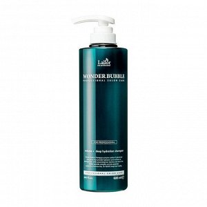 WONDER шампунь д/волос увлажнение и обьем/BUBBLE SHAMPOO, Lador, Ю.Корея, 600 г