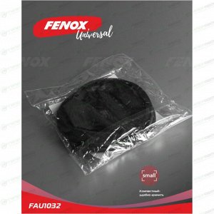 Шторка солнцезащитная Fenox, на боковое стекло, 440х360мм, на присосках, чёрные, полиэстер, 2 шт, арт. FAU1032