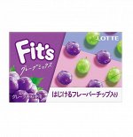 Резинка жевательная FIT`S Grape MIX, Lotte, 24.6 г