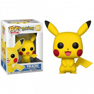 Пикачу флокированный (Pikachu Flocked (Эксклюзив GameStop)) из сериала Покемон