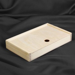 Органайзер для рукоделия, деревянный, 6 отделений, 25 x 15 x 4 см
