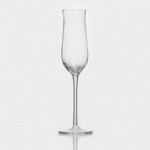 Бокал стеклянный для шампанского Magistro «Тира», 140 мл, 22,6?4,3 см